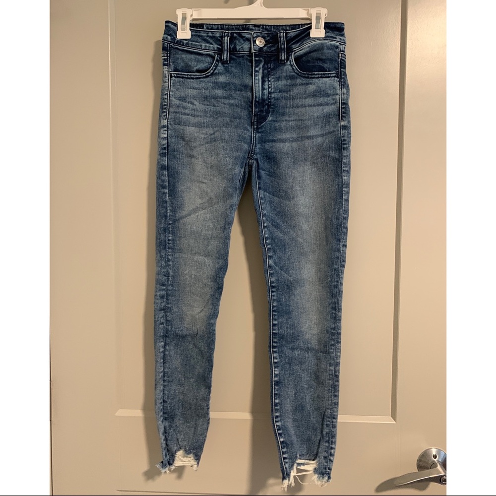 AE - High Rise Jegging Crop Jeans